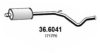 PEUGE 1717W9 Middle Silencer
